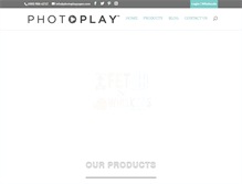 Tablet Screenshot of photoplaypaper.com